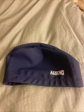 Youth Navy swim cap